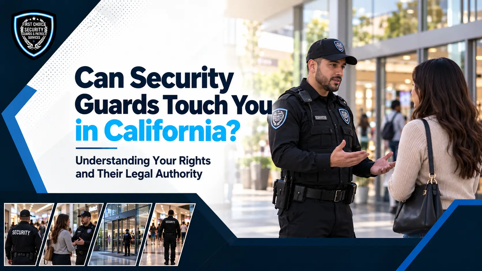 Can Security Guards Touch You in California