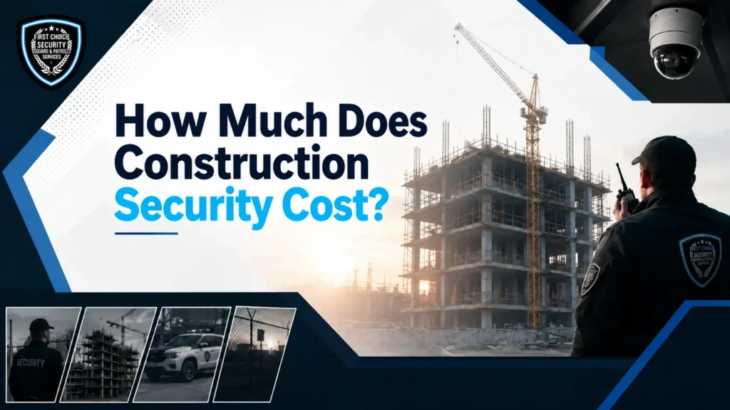 How Much Does Construction Security Cost