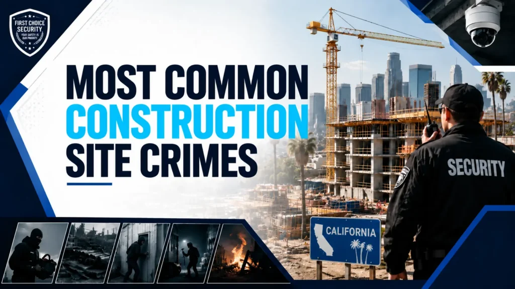 Most Common Construction Site Crimes