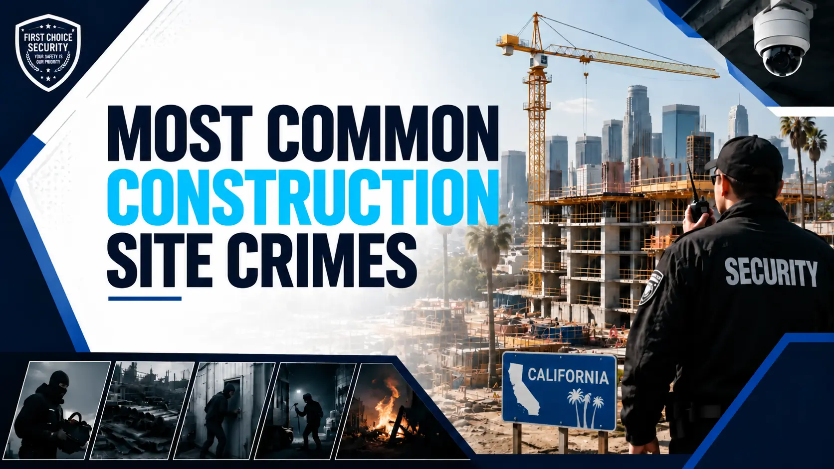 Most Common Construction Site Crimes