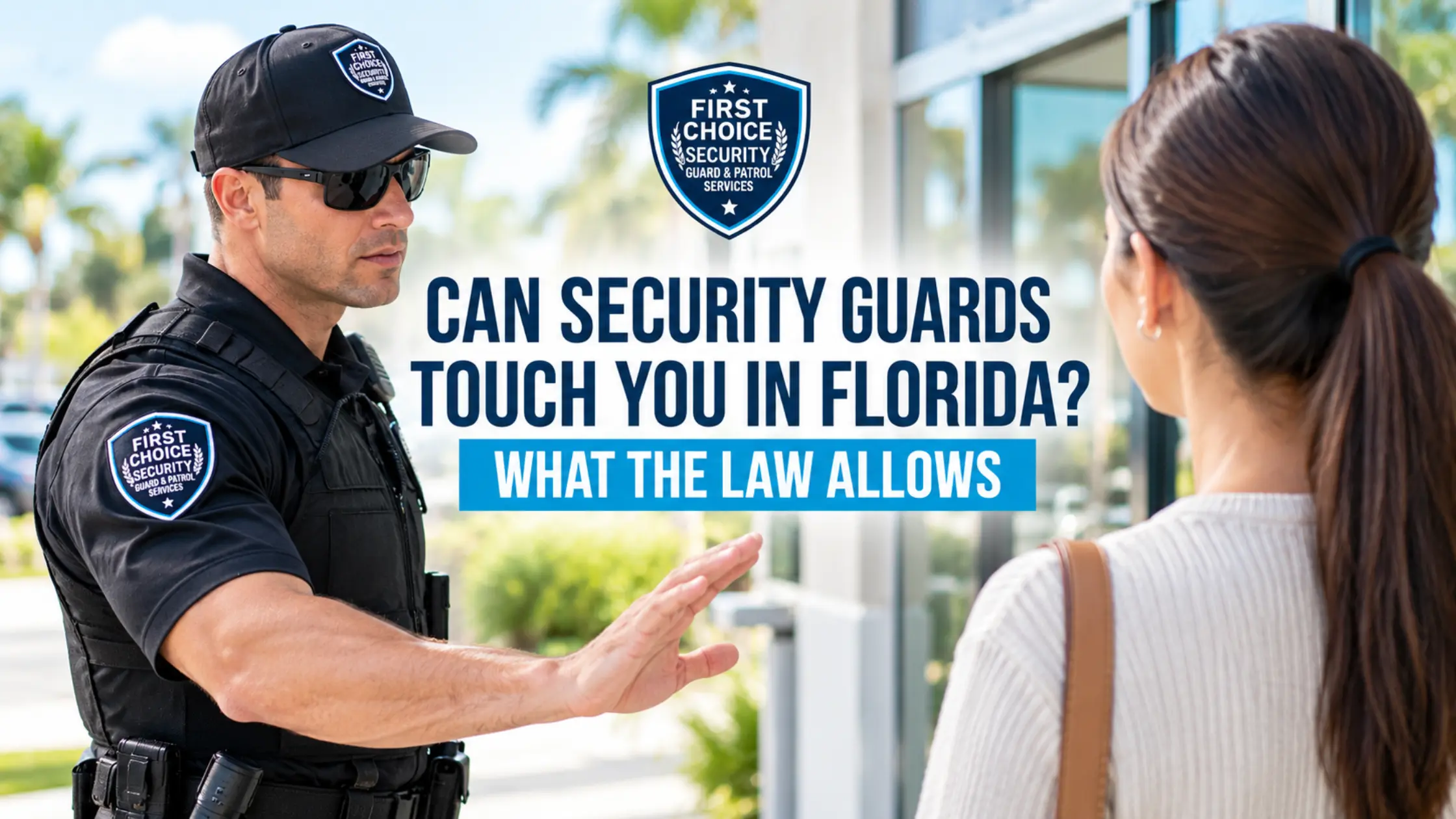 Security Guards Touch You in Florida?