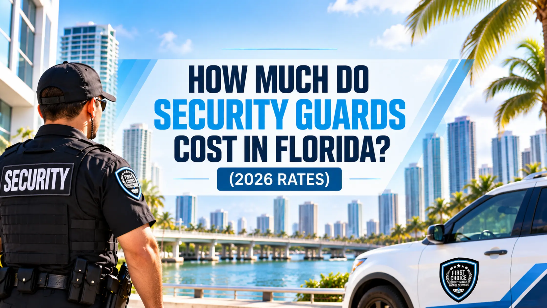 How Much Do Security Guards Cost in Florida? (2026 Rates)